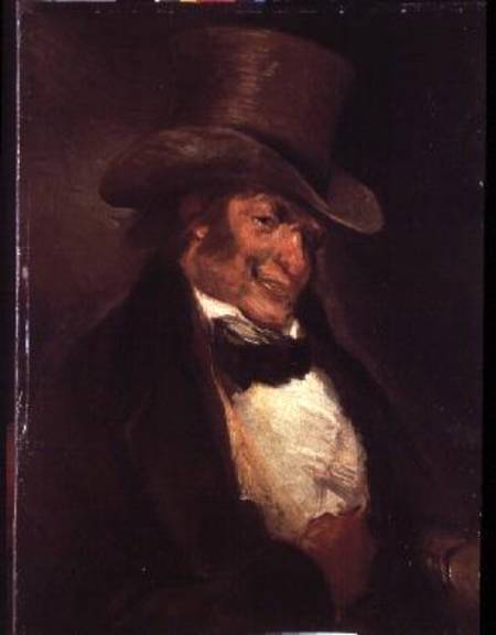 Self Portrait aged 65 à Francisco José de Goya