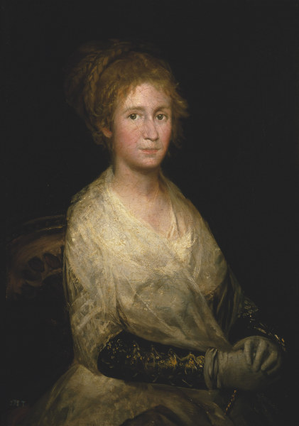 Unknown woman (Josefa Bayeu) à Francisco José de Goya