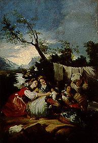 à l'intérieur à Francisco José de Goya