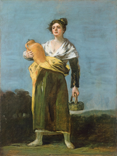 porteuse d'eau à Francisco José de Goya