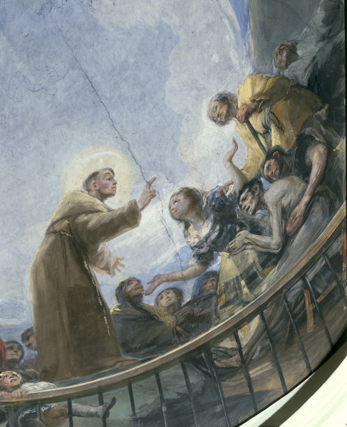 Miracle of St. Antony à Francisco José de Goya