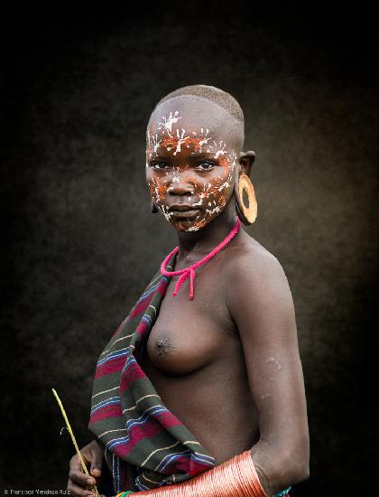 Surma Woman portrait