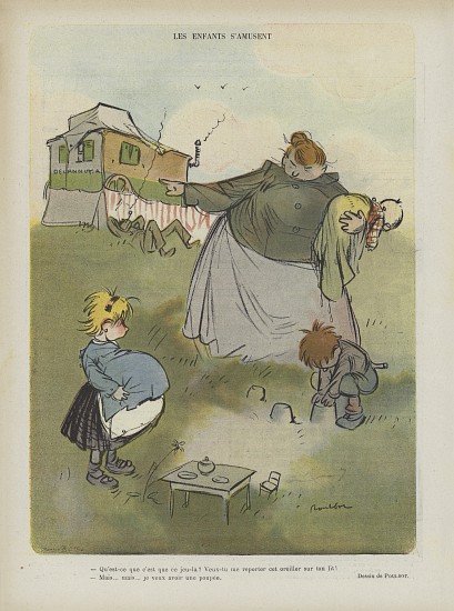 Illustration for Le Rire à Francisque Poulbot