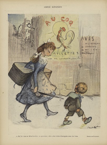 Illustration for Le Rire à Francisque Poulbot