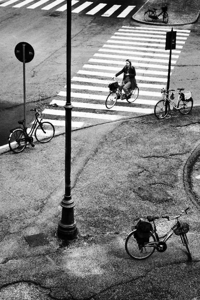 five city bikes à Franco Maffei