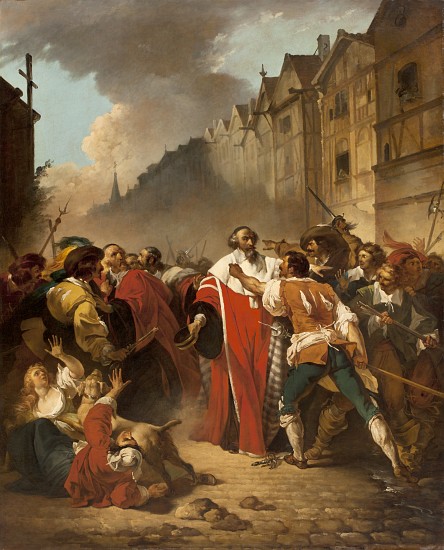 President Mole Manhandled by Insurgents, 1778/79 à Francois André Vincent