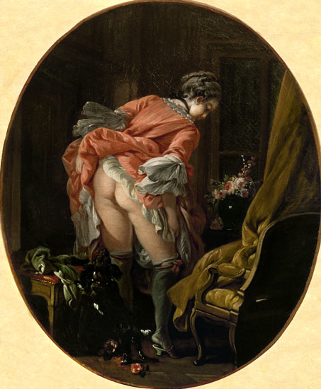 La jupe soulevée à François Boucher