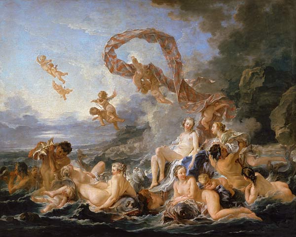 The Triumph of Venus à François Boucher