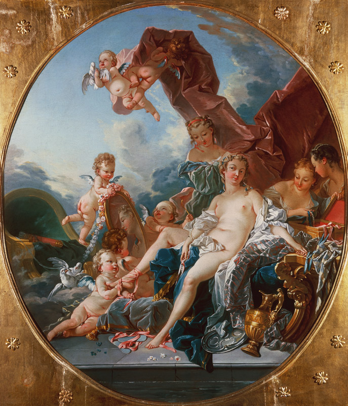 Venus at her Toilet à François Boucher