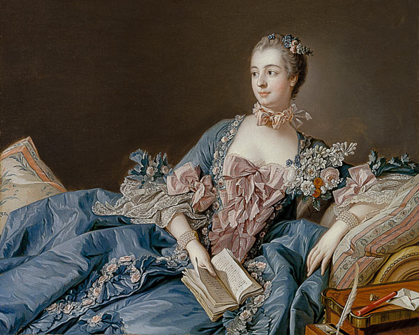 Madame de Pompadour à François Boucher