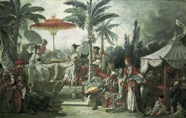 Chinese Emperors Feast à François Boucher