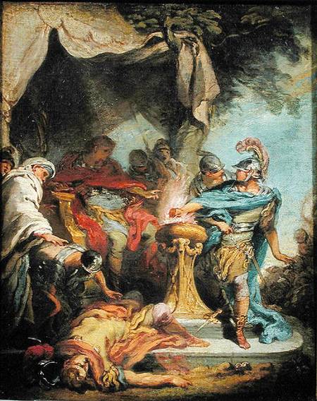 Mucius Scaevola before Porsenna à François Boucher