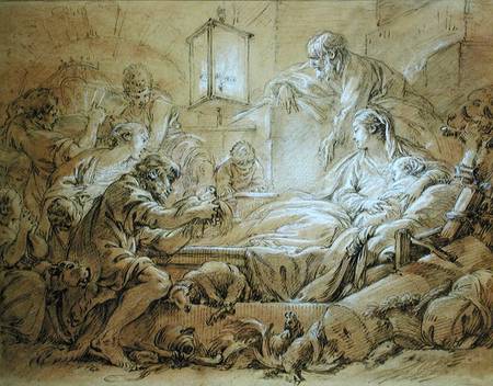 The Nativity à François Boucher