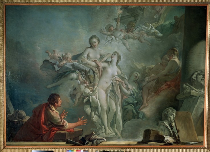 Pygmalion and Galatea à François Boucher