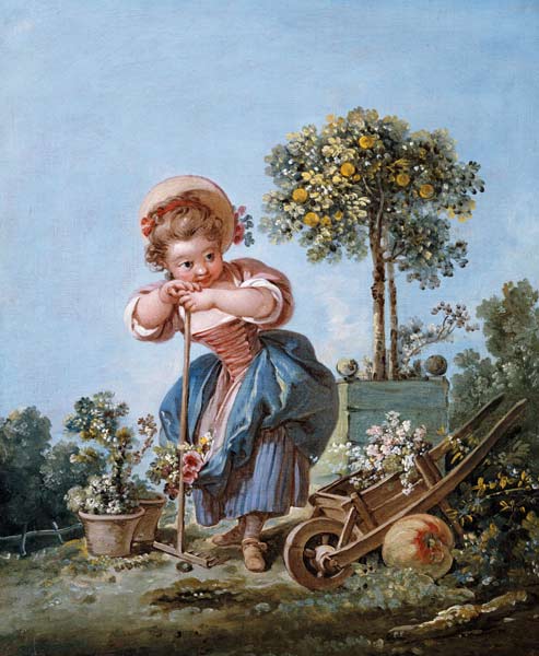 The Little Gardener à François Boucher