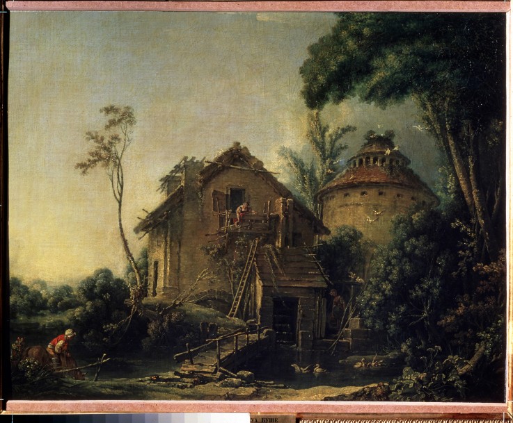 The Windmill à François Boucher