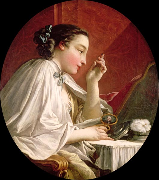 Woman at her toilet à François Boucher