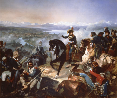 The Battle of Zurich, 25th September 1799 à Francois Bouchot