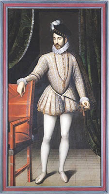Charles IX (1550-74) King of France à François Clouet