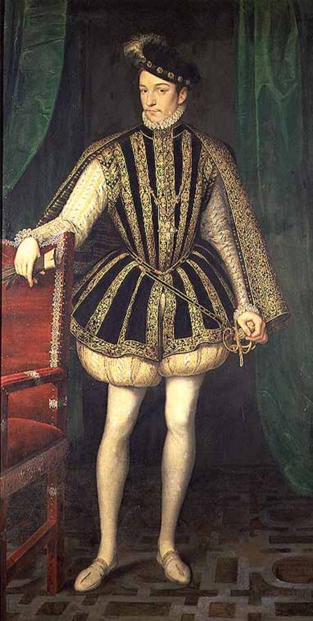 King Charles IX of France (1550-74) à François Clouet
