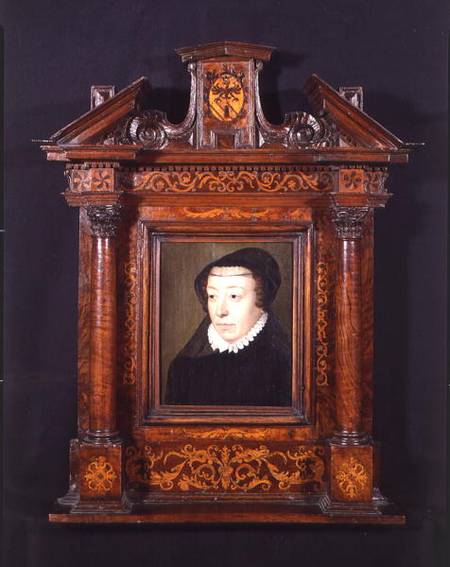 Portrait of Catherine de Medici (1519-89) à François Clouet