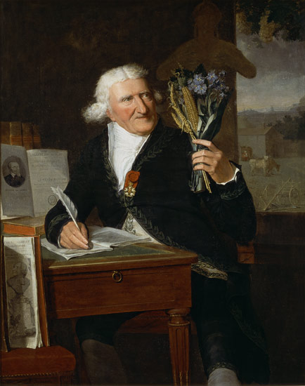 Portrait de Antoine Parmentier (1737-1813) à Francois Dumont