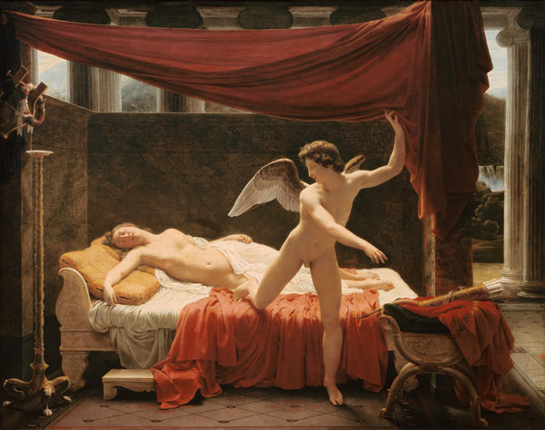 Cupid and Psyche à François-Edouard Picot