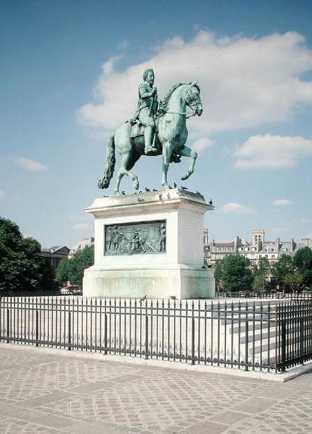 Equestrian statue of Henri IV (1553-1610) à Francois Frederic Lemot