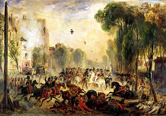 Assassination Attempt on King Louis-Philippe (1773-1850) Giuseppe Fieschi (1790-1836) Boulevard du T à Francois Gabriel Guillaume Lepaulle