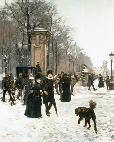 Passage à Bruxelles hivernalen à François Gailliard