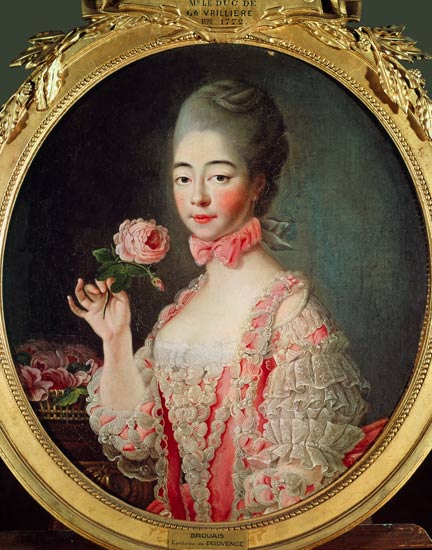 Marie-Josephine Louise de Savoie (1753-1810) Comtesse de Provence à François-Hubert Drouais