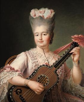 Portrait of Marie-Clothilde of France (1759-1802), also known as Madame Clothilde, queen of Sardinia