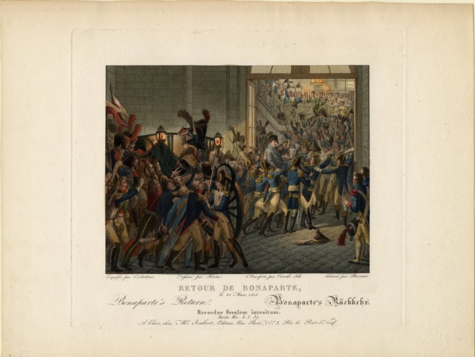Napoleon Returning from the Island of Elba à François-Joseph Heim