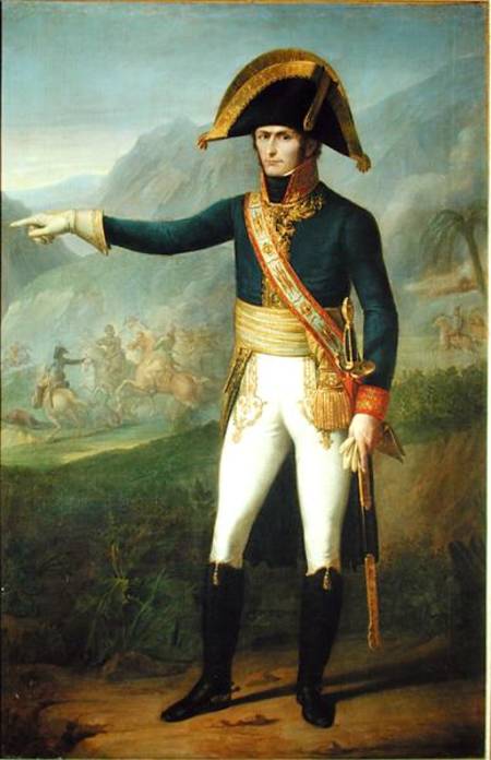 Portrait of General Charles Victor Emmanuel Leclerc (1772-1802) à Francois Josephe Kinson