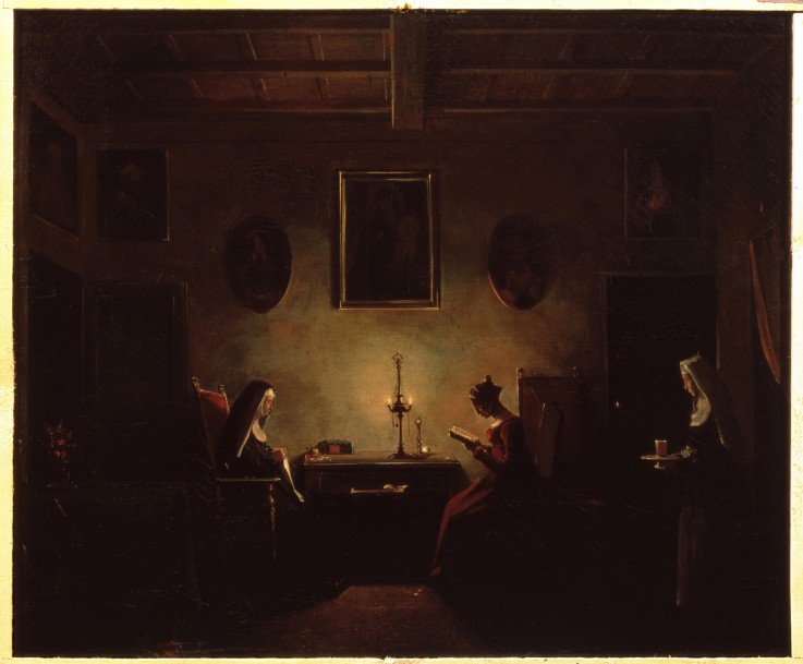 Scene in an Interior à François Marius Granet