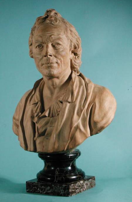 Bust of Christoph Wilibald Gluck (1714-87) à Francois Martin