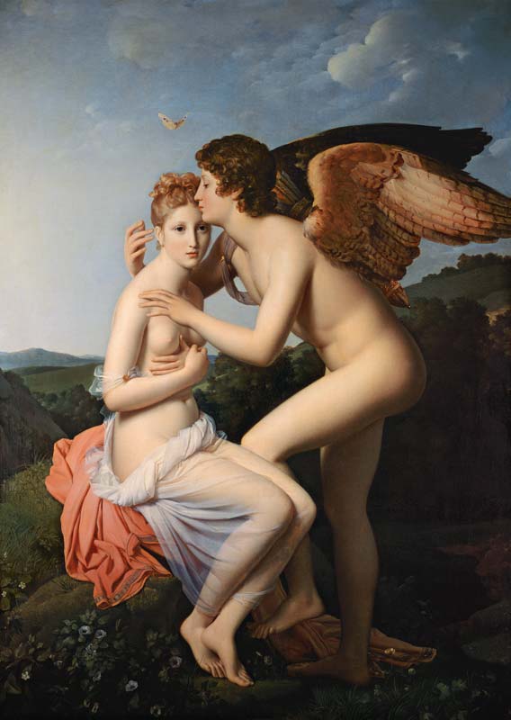 Amor et psyché à François Pascal Simon Gérard