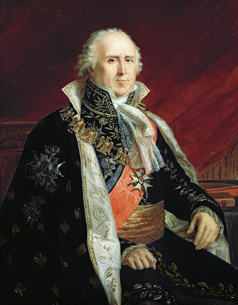 Charles-Francois Lebrun (1739-1824) Duke of Plaisance in the Costume of the Archtreasurer of the Emp à François Pascal Simon Gérard