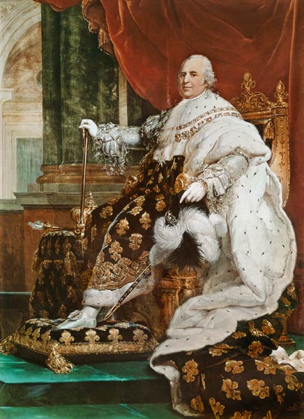 Louis XVIII (1755-1824) à François Pascal Simon Gérard