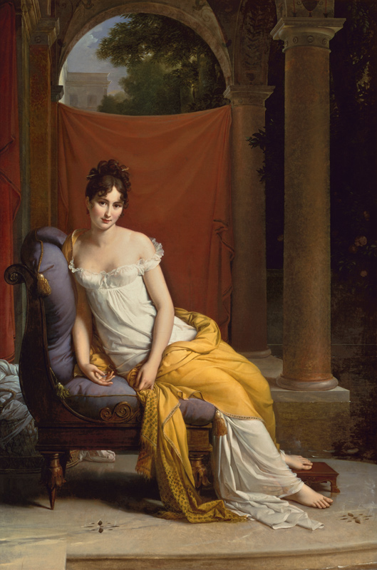 Madame Récamier à François Pascal Simon Gérard