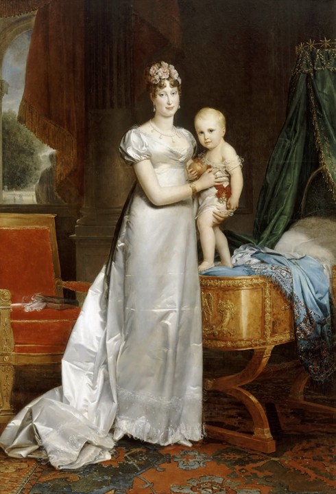 Empress Marie-Louise With the King of Rome à François Pascal Simon Gérard