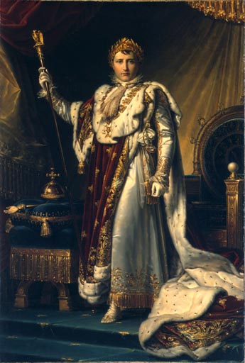 Napoleon im Kroenungsornat à François Pascal Simon Gérard