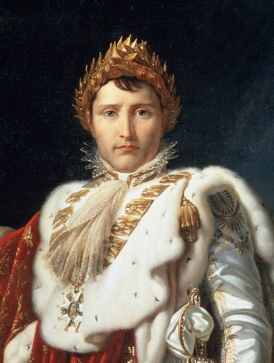Portrait of Emperor Napoléon I Bonaparte (Detail) à François Pascal Simon Gérard