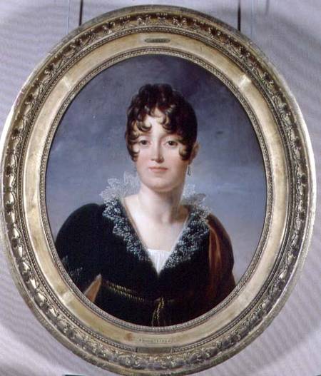 Portrait of Desiree Clary (1781-1860) Princess Royal of Sweden à François Pascal Simon Gérard