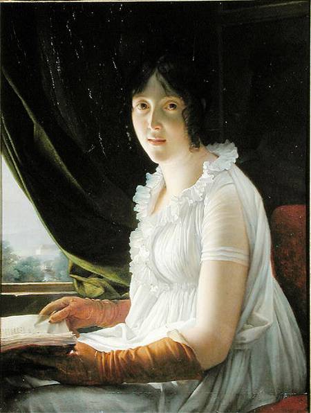 Seated Portrait of Marie-Philippe-Claude Walbonne (1763-c.1837) à François Pascal Simon Gérard