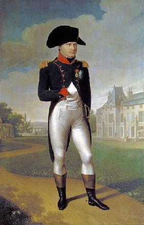 Napoleon I (1769-1821) in Front of the Chateau de Malmaison