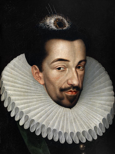 Portrait of Henry III of France, King of Poland and Grand Duke of Lithuania à Francois Quesnel