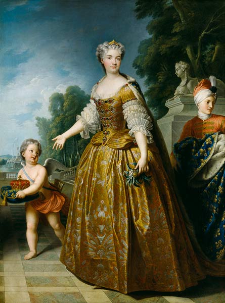 Portrait of Marie Leczinska (1703-68) à Francois Stiemart