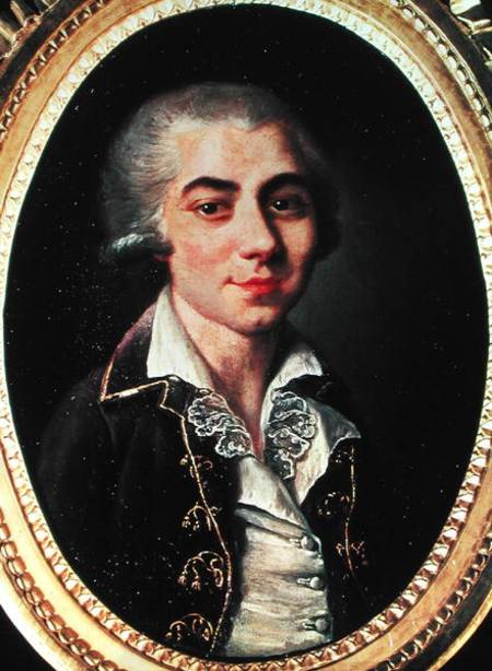 Portrait of Andre Chenier (1762-94) à Francois Thomise