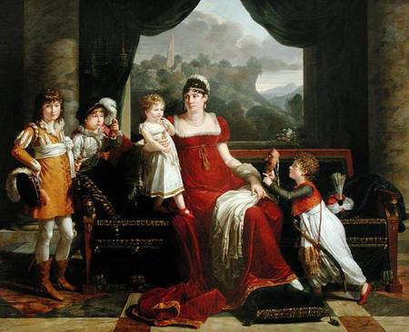The Duchess of Feltre and her Children à Francois Xavier Fabre